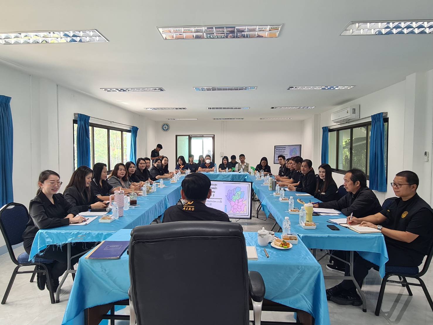 title - หัวหน้าผู้ตรวจราชการ ส.ป.ก. ประชุมติดตามผลการดำเนินงานตามแผนการตรวจราชการของ ส.ป.ก. ประจำปีงบประมาณ พ.ศ. 2569 รอบที่ 2 จังหวัดพะเยา